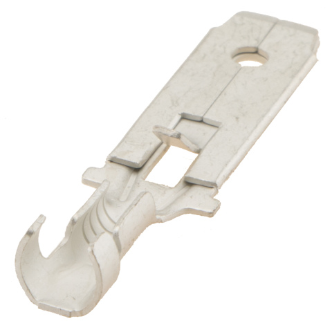 BBAtechniek artnr. 12125 - Vlaksteker vertind 6.3 0.5 -1.5mm²  (100x)