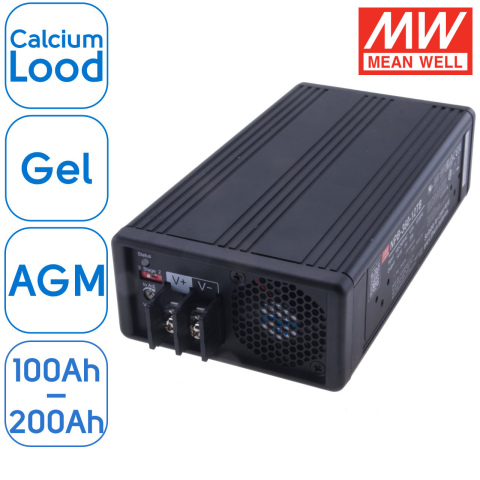 12V 20A 360W 3-traps druppellader (1x)