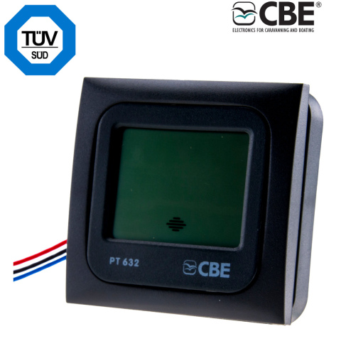 BBAtechniek artnr. 8109 - CBE PT632 12V spanningmeter voor 2 accu’s  (1x)