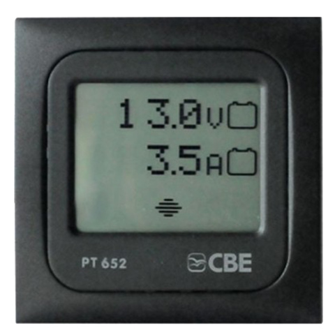 BBAtechniek artnr. 8108 - CBE PT652 12V accumeter (1x)