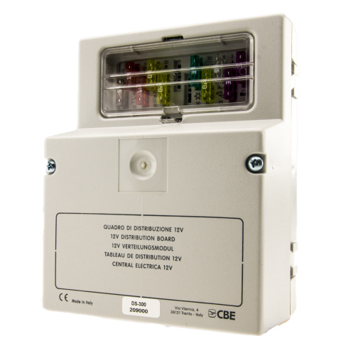 BBAtechniek artnr. 8115 - CBE DS300-ST 12V distributie box type 20900 (1x)
