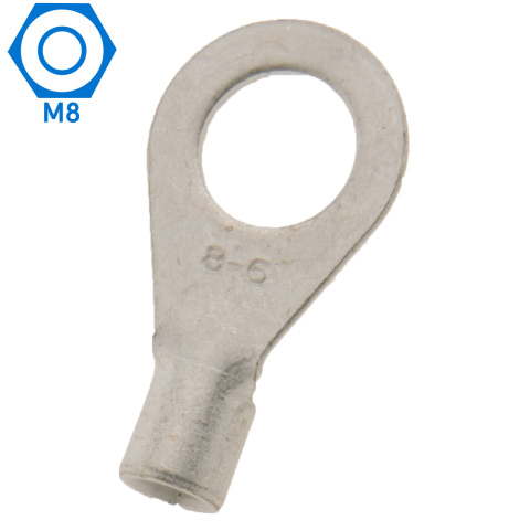 BBAtechniek artnr. 17659 - 4-6mm² M8 open kabeloog (25x)