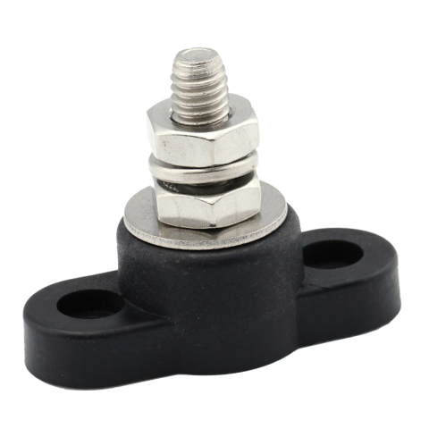 Enkel verdeelpunt 8mm zwart (1x)