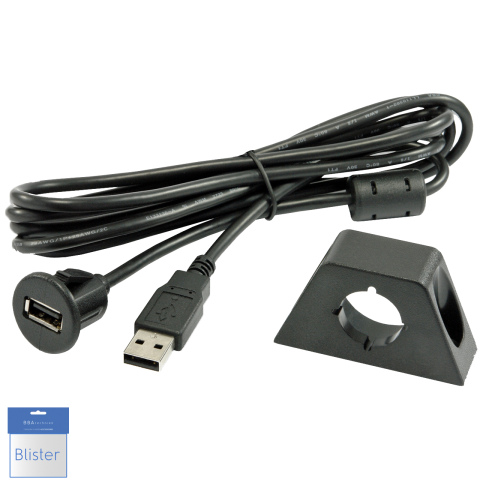 BBAtechniek artnr. 8615 - Alpine 2m USB verlengkabel (1x)