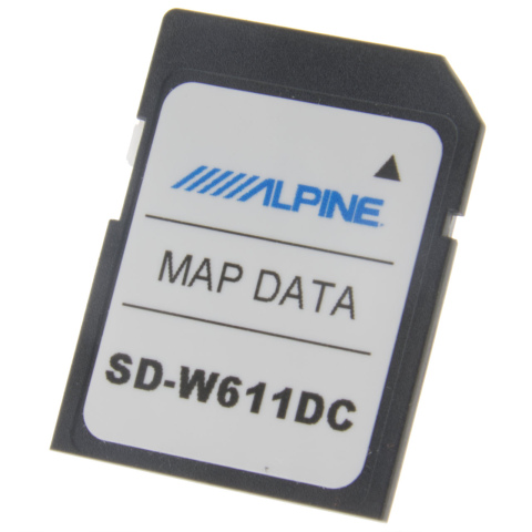 BBAtechniek artnr. 8689 - Alpine SD kaart voor INE-W611D (1x)