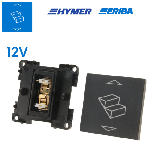 Trapschakelaar lei-grijs 12V S20.000 (1x)