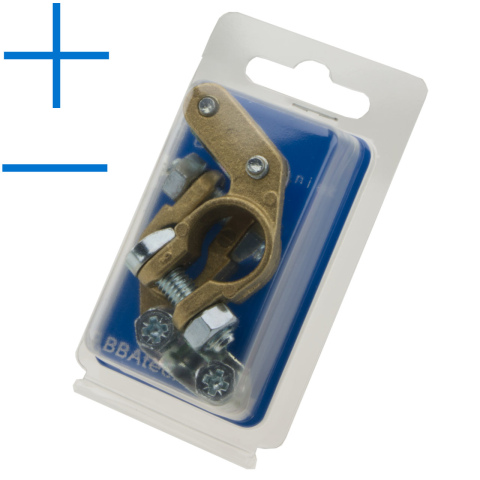 BBAtechniek artnr. 17043 - Accupoolklem 16-35mm² koper - + set (1x)