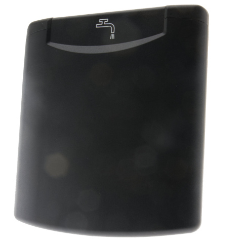 Losse klep water icoon zwart (1x)