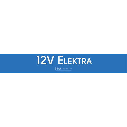 BBAtechniek artnr. 8915 - BBA shop stellingbord 12V Elektra (1x)