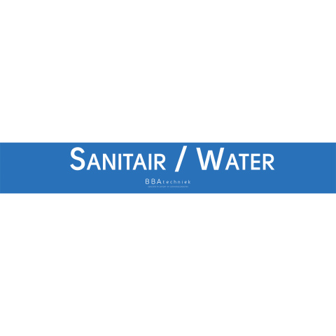 BBAtechniek artnr. 8918 - BBA shop stellingbord Sanitair / Water  (1x)