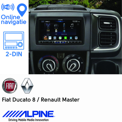 BBAtechniek artnr. 8663 - Ducato8 Master mediastation