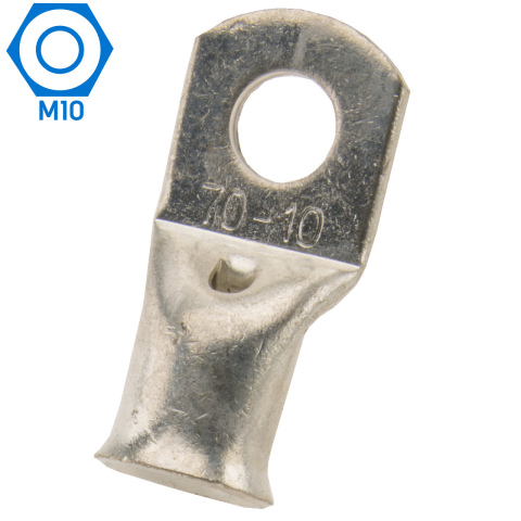 BBAtechniek artnr. 13090 - 70mm² M10 gesloten kabeloog (25x)