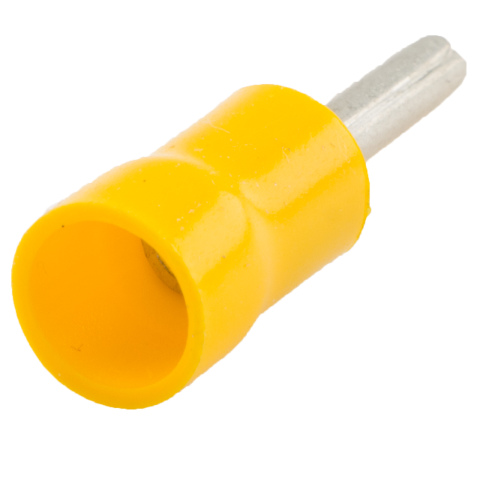 BBAtechniek artnr. 11244 - Kabelschoen pensteker Ø2.7mm geel (100x)