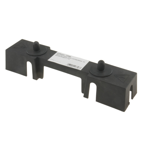 Contactstrip 10-punts beschermkap zwart (1x)