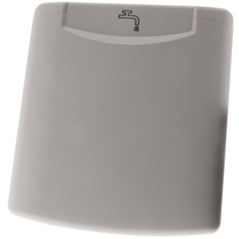 BBAtechniek artnr. 45173 - Losse klep water icoon licht grijs (1x)