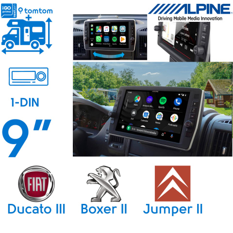 BBAtechniek artnr. 8640 - Ducato Boxer Jumper navigatie
