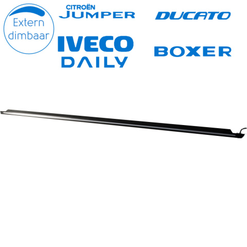 BBAtechniek artnr. 65554 - Lazio Alu strip schuifdeur buscamper 12V 8.4W (1x)