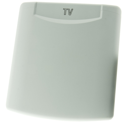 BBAtechniek artnr. 45180 - Losse klep TV icoon Fiat Bianco wit 210 (1x)