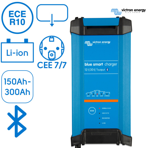 BBAtechniek artnr. 38219 - Victron Blue Smart IP22 acculader 12/30 (1) (1x)