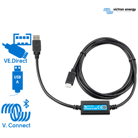 BBAtechniek artnr. 38264 - Victron VE.Direct to USB interface (1x)