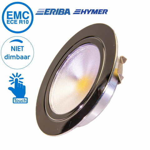 BBAtechniek artnr. 65540 - Tondo LED inbouwspot 12V 3W Ø65mm 3200K (1x)