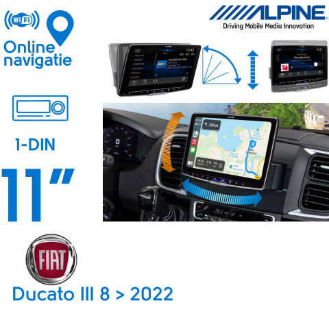 BBAtechniek artnr. 8695 - Ducato8 mediastation (1x)