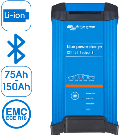 BBAtechniek artnr. 8599 - Victron Blue Smart IP22 acculader 12/15 (1x)