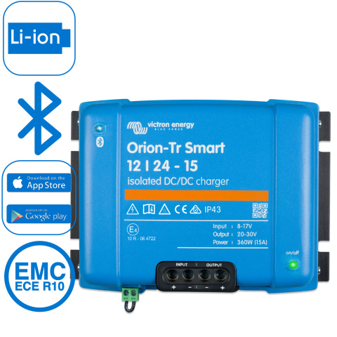 Victron Orion-Tr Smart 12/24-15A 360W (1x)