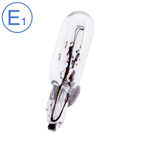 BBAtechniek artnr. 16597 - 12V 1.2W BS286 lamp W2X4.6D wedge (10x)