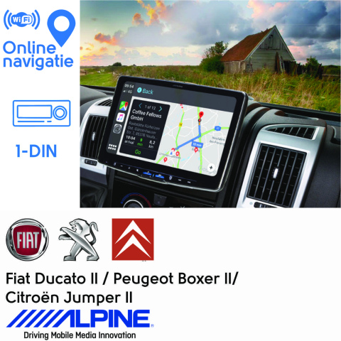 BBAtechniek artnr. 8715 - Ducato Boxer Jumper mediastation