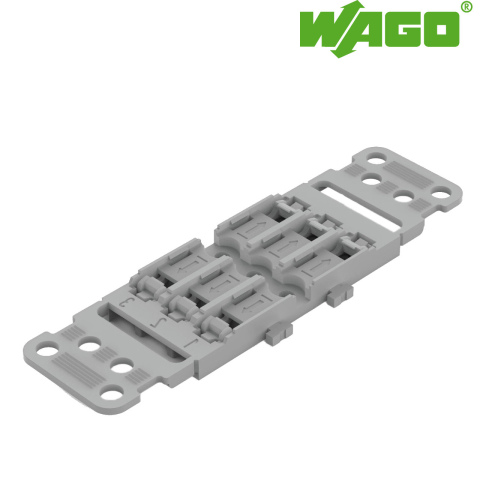 BBAtechniek artnr. 66017 - Bevestigingsadapter Wago 221 voor 3x 1-voudig (5x)