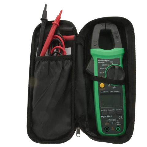 BBAtechniek artnr. 60269 - Amperetang multimeter DC AC Ohm 600V 400A (1x)