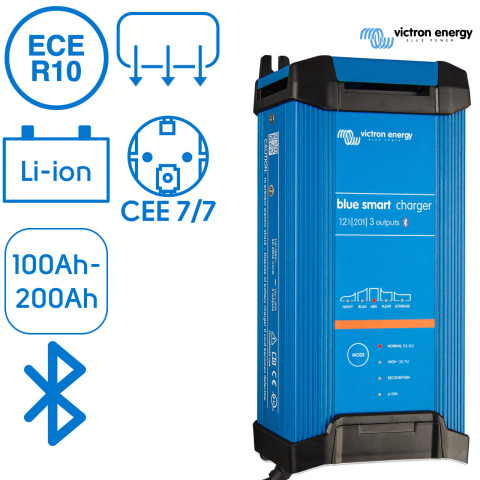 BBAtechniek artnr. 38325 - Victron Blue Smart IP22 acculader 12/20 (3) (1x)
