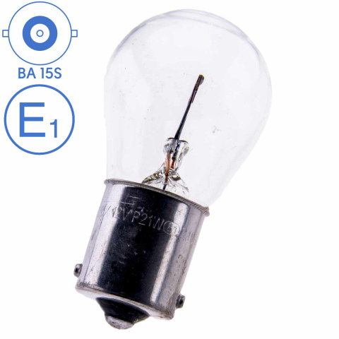 BBAtechniek artnr. 16393 - BA15S 12V 21W BS382 lamp (10x)