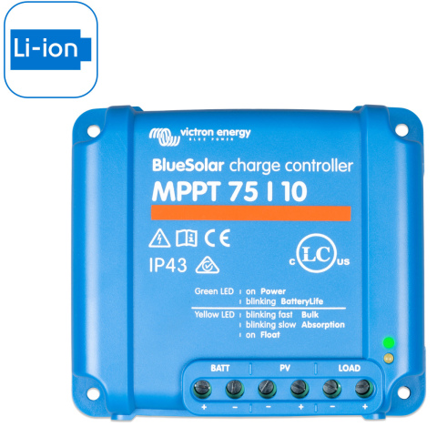 BBAtechniek artnr. 8591 - Victron BlueSolar MPPT 75/10 12/24V (1x)