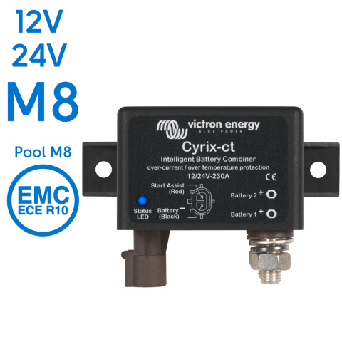 BBAtechniek artnr. 38225 - Victron Cyrix-CT 12/24V 230A combiner relais (1x)