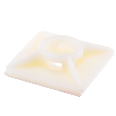 Kleefzadel 3M voor tyrap 4.8mm wit (100x)