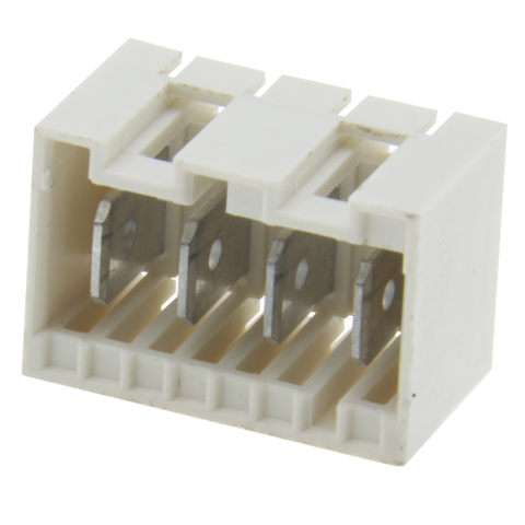 BBAtechniek artnr. 53108 - Connector 4 polig PCB (1x)