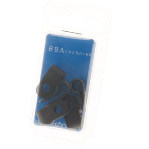 BBAtechniek artnr. 17717 - Chassis bevestigingsklem Ø 6.6mm 1/4”  (5x)