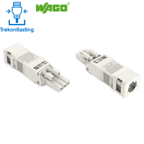 Wago Winsta mini connector female 3-polig (5x)