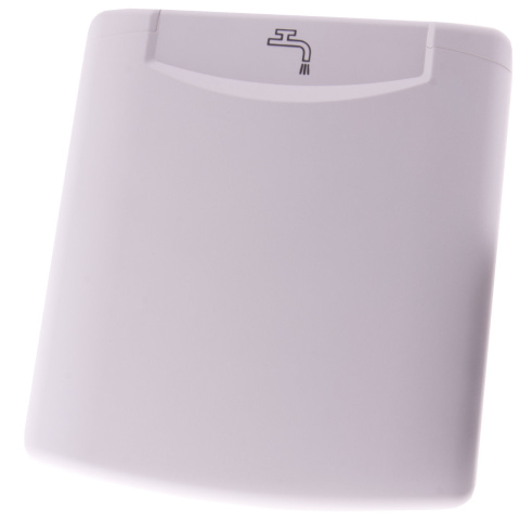 Losse klep water icoon Reinweiss RAL 9010 (1x)