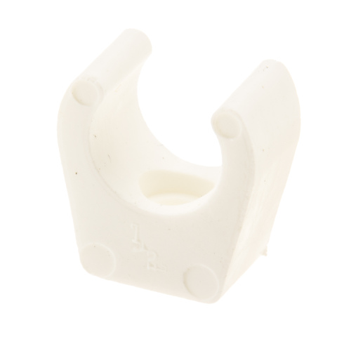 BBAtechniek artnr. 30176 - Waterleiding bevestigingsclip wit (1x)