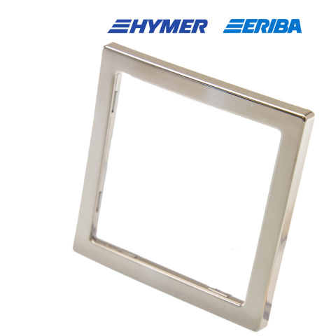 Afdekraam 1-vak hoogglans zilver S20.000 (1x)