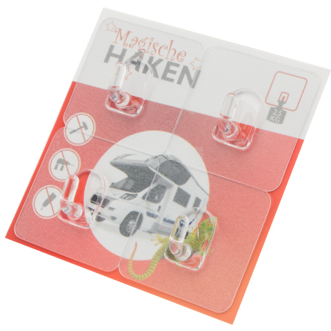 BBAtechniek artnr. 45135 - Magische haken type mini herbruikbaar (4x)