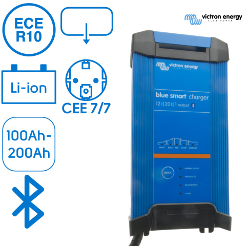 BBAtechniek artnr. 8596 - Victron Blue Smart IP22 acculader 12/20 (1) (1x)