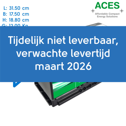 BBAtechniek artnr. 37083 - 12V 100Ah Aces Lithium accu HFAS (1x)