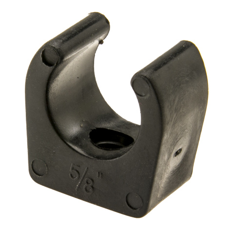 BBAtechniek artnr. 30211 - Waterleiding buis bevestigingsclip zwart (1x)