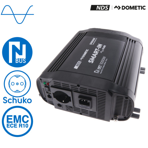 BBAtechniek artnr. 57022 - NDS SP-1000-I inverter 12V 1000W IVT functie (1x)