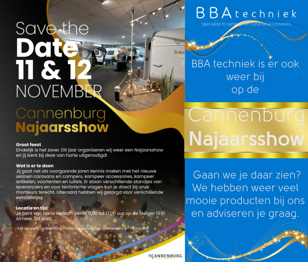 Najaarsshow Cannenburg Caravans & Campers