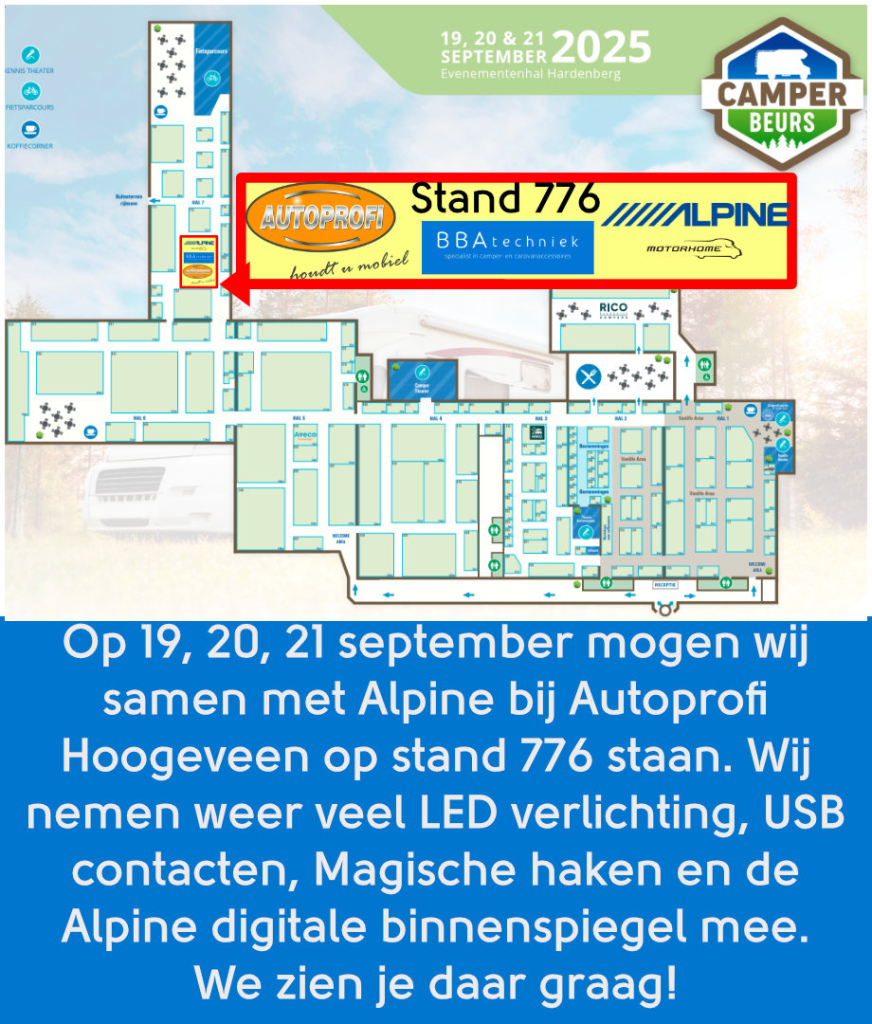 Camperbeurs Hardenberg 2025 stand 776
